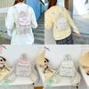 Pu Soft Leather Backpack For Women With Bow Knot Closure And Daily Use