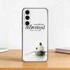 Bible Verse Christian Q-Quote Phone Case For Samsung Galaxy A73,A72,A71,A70,A53,A52,A51,Others Soft Black Cover