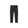 Anta Solid Color Woven Straight Leg Sports Pants Men Bottoms Black 152240504-2
