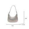 Crescent Shoulder Bag PU Leather Hobo Handbag Cute Bow Tote Bag Purses Underarm Purse for Women Girls CLE
