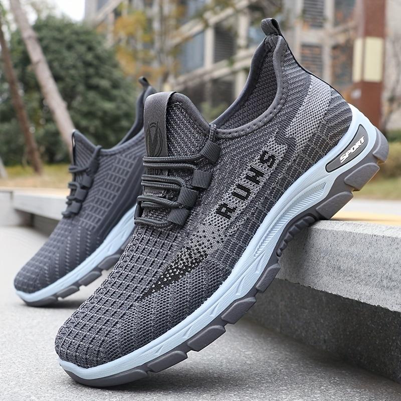 Men's Breathable Mesh Running Shoes Lightweight Athletic Sneakers Casual Sports Street Running Shoes