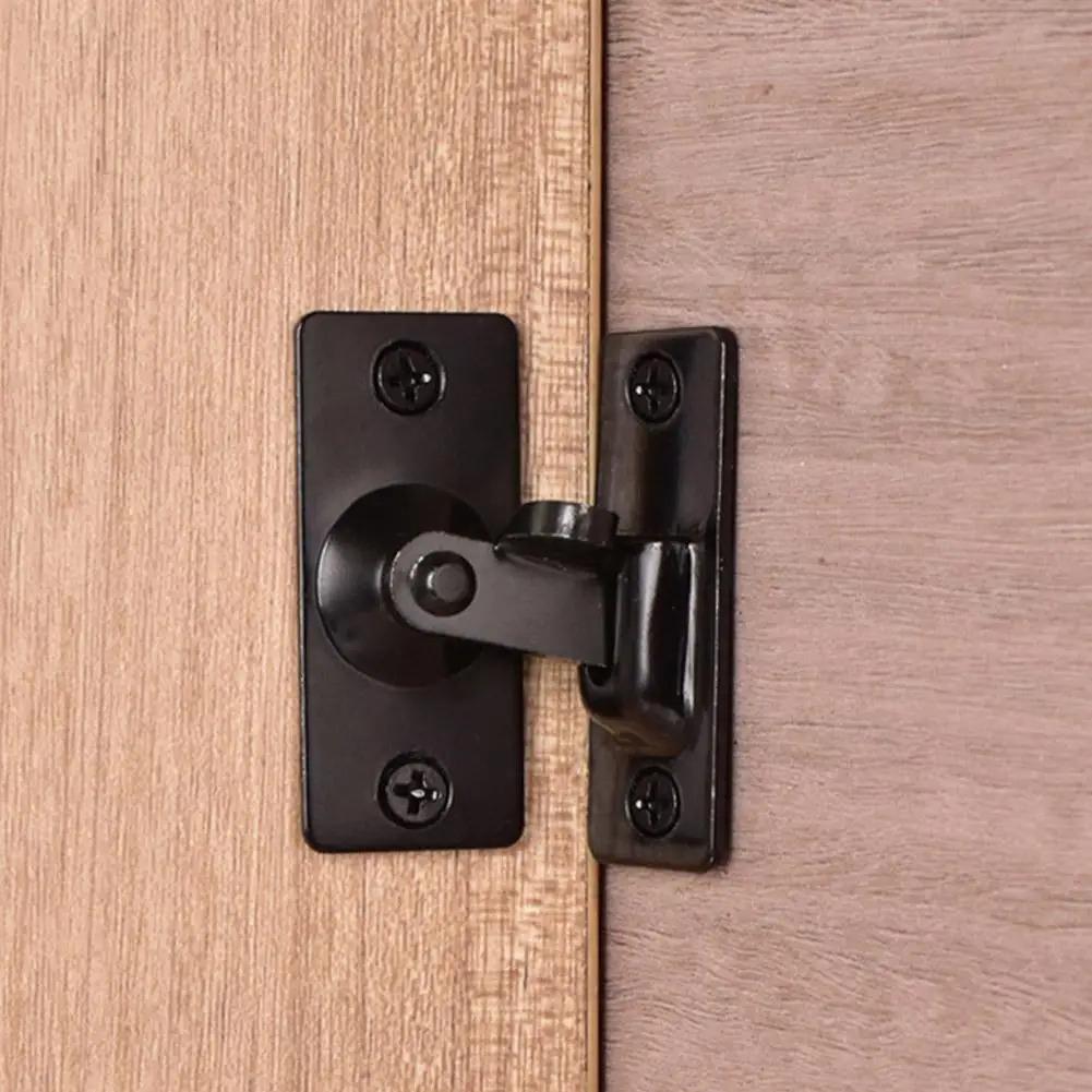 Space Saving 90 Degree Door Bolt for Sliding Doors Effortless Installation and Sleek Modern Design for Home Security