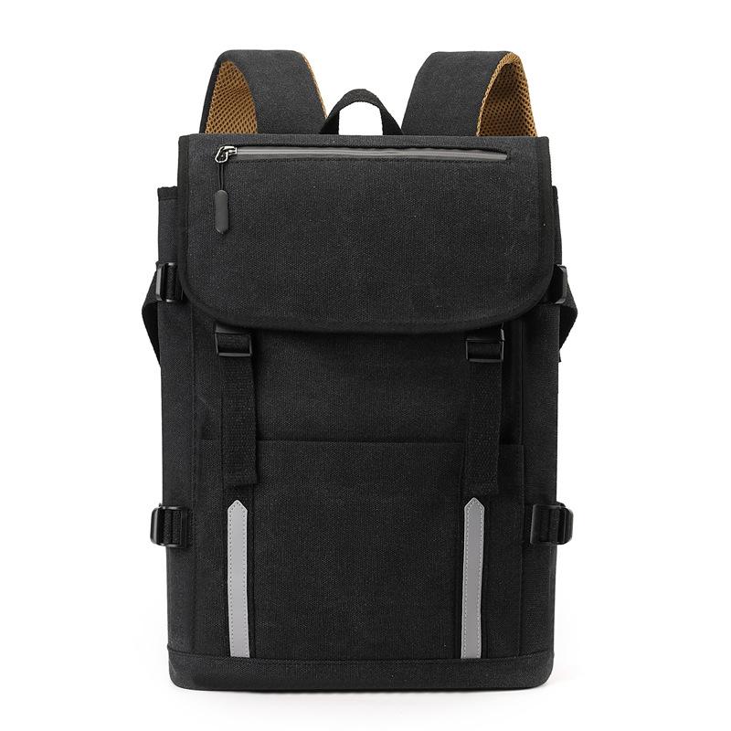 Vintage Men's Backpack Canvas Backpack Student Outdoor Schoolbag