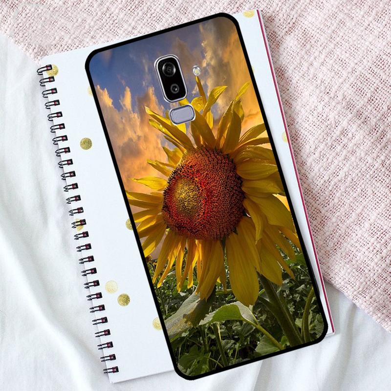 Beauty Yellow Sunflower Case For Samsung Galaxy M21 M13 M54 M34 M14 M56 M36 M16 M31 M11 M53 M32 M52 M35 M55 M15 M06