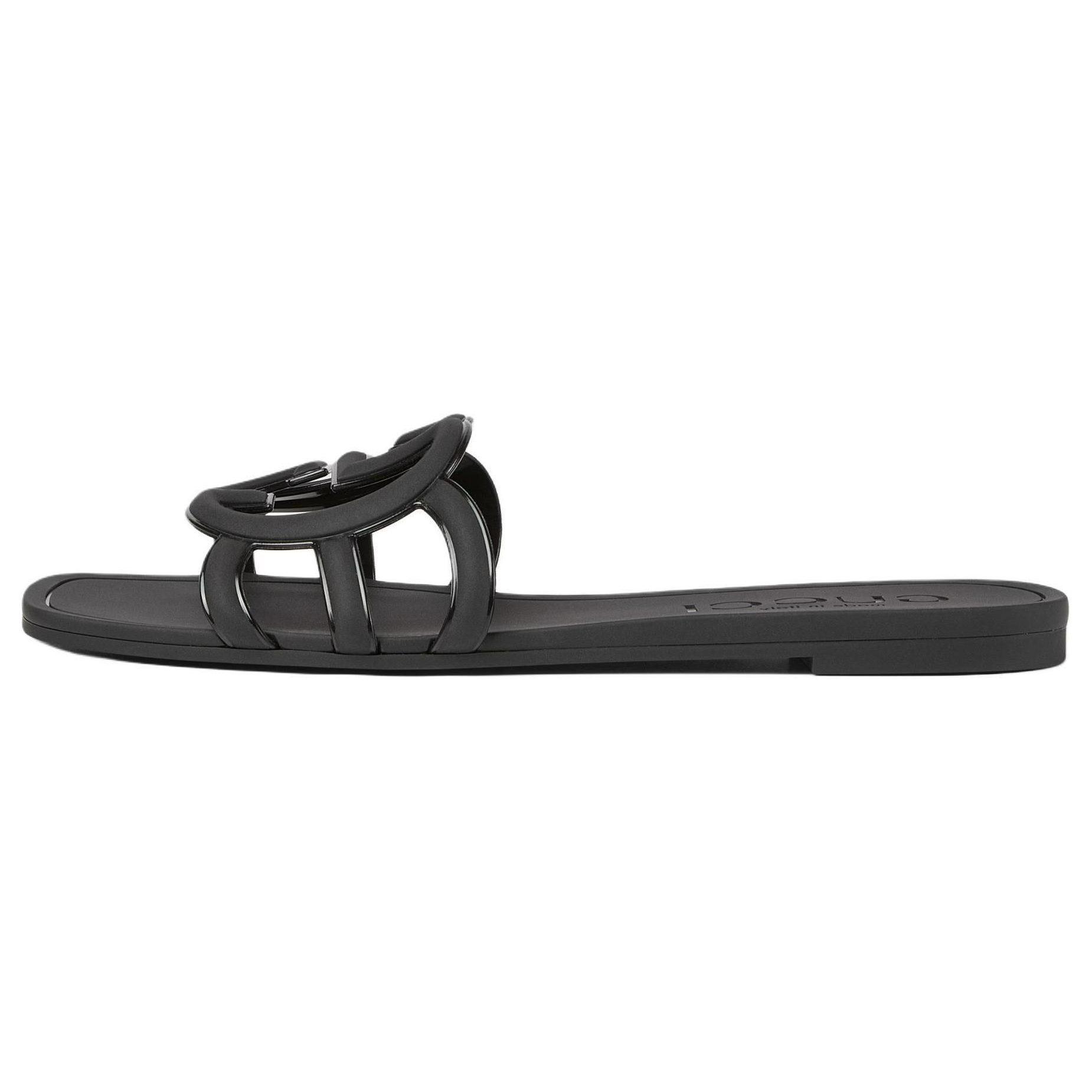 GUCCI Savienoti čības sieviešu Melnas 780307