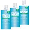 Bulk Purchase [Large Capacity] Make a New Habit! Mouthwash, Clear Ice Mint, 975ml X 3-Pack