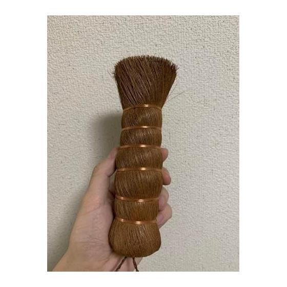 Palm, palm scrubber, stick scrubber, stick scrubber, stick scrubber, stick brush, palm, coir, water area, frying pan, basket bag care, cleaning,