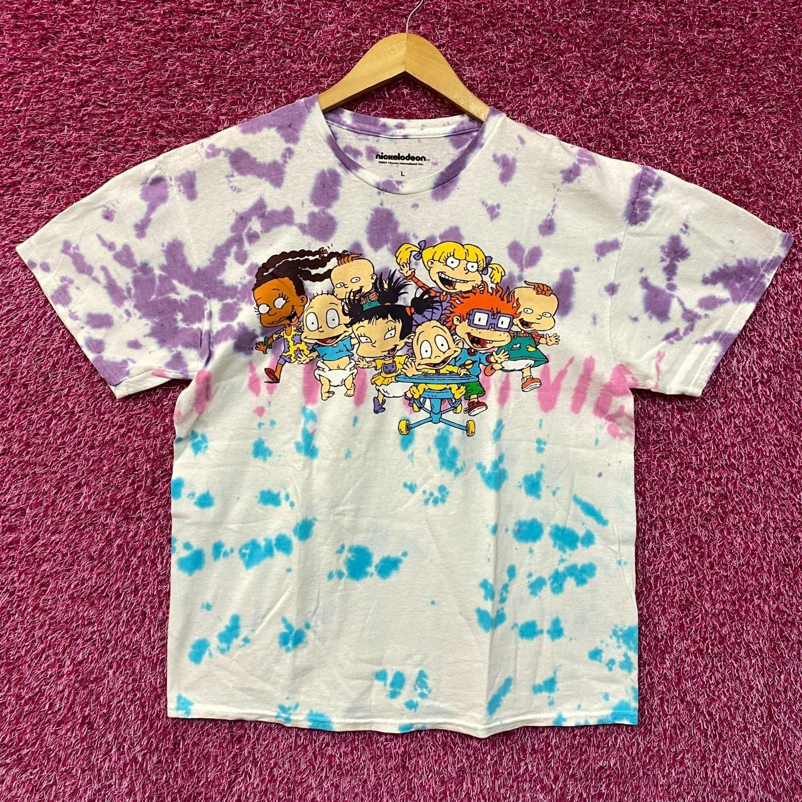 Nickelodeon Rugrats Cartoon Classic Tie Dye T-Shirt 4XL