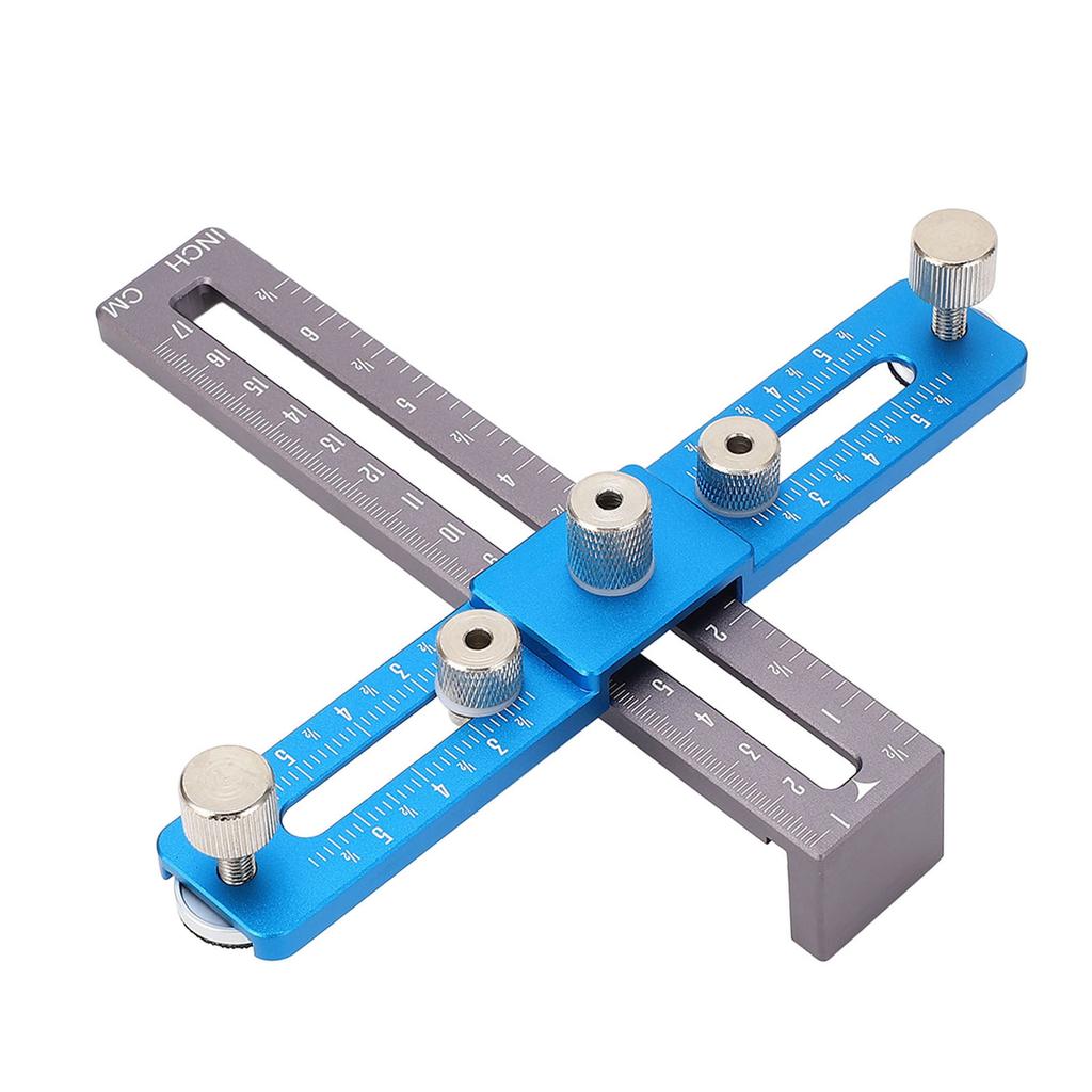 Cabinet Handle Template Tool Aluminium Alloy Punch Locator Drill Template   for Woodworking