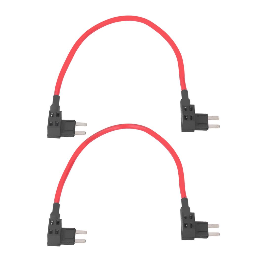 2 Satz TIPM Bypass Kabel Sicherungsadapter Halter 14AWG 20AMP Reparatur Kraftstoffpumpenrelais Zubehör