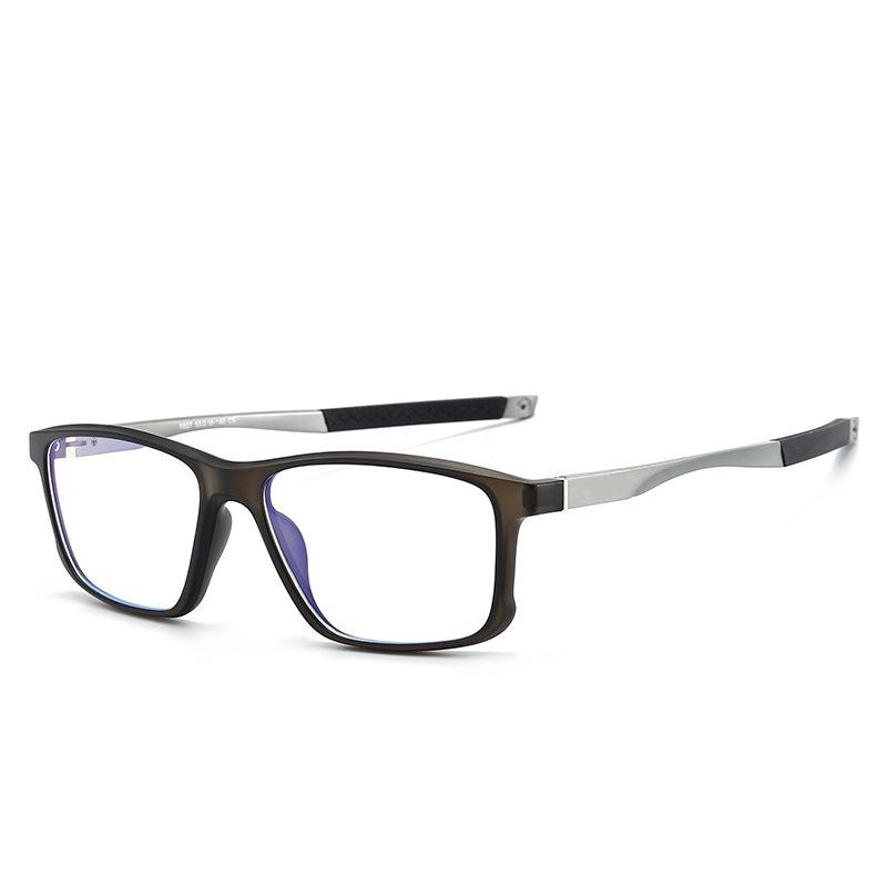 Unisex Ultralight  Sports Blue Light Blocking High Definition Square Reading Glasses Outdoor Clear Prescription Eyeglasses