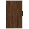 TV Wall Cabinet Brown Oak Effect 40 X 34.5 X 60 Cm