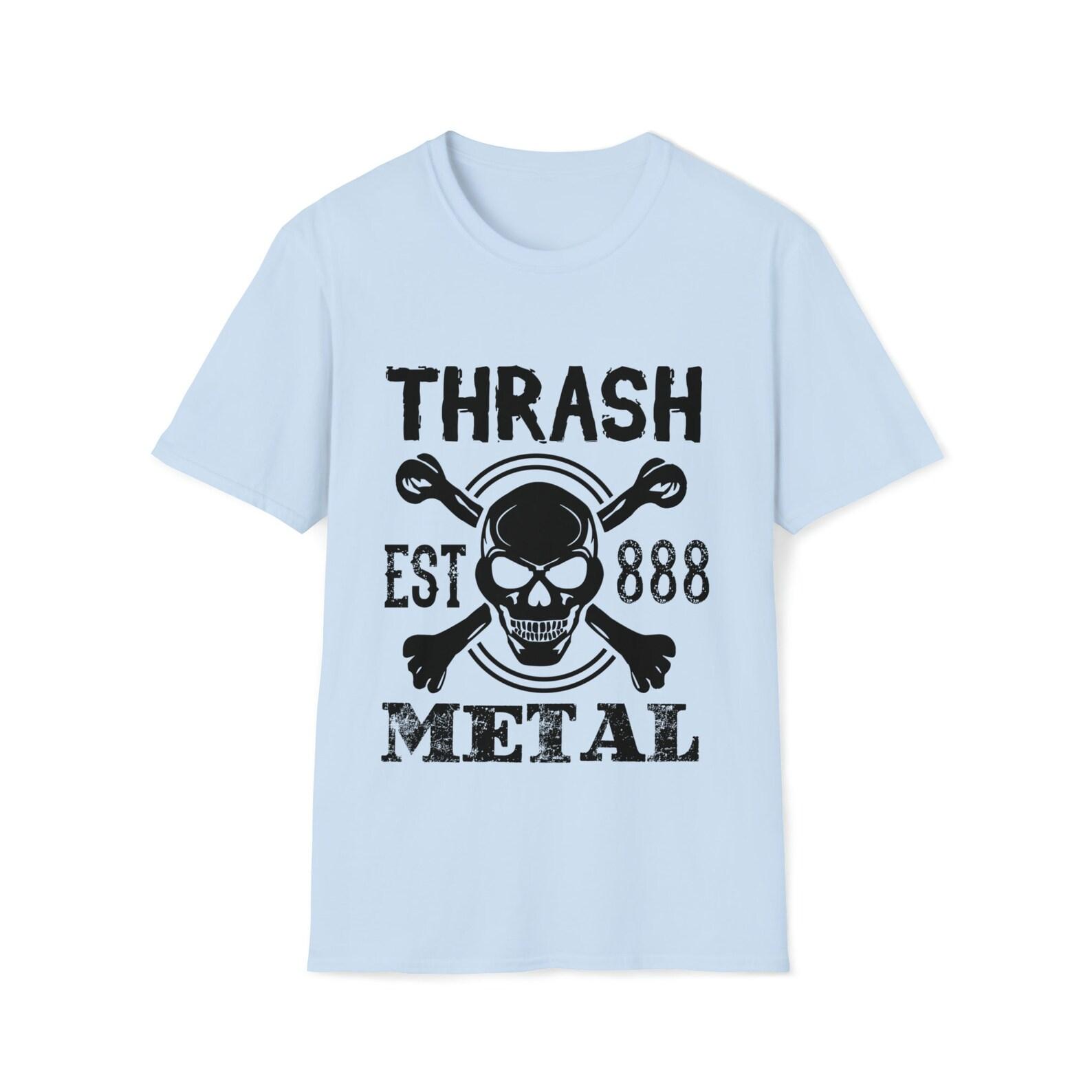 Thrash metal music T-Shirt 2XL