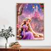 Full Round Diamond Painting Beautiful Princess Art Rhinestone Picture Mosaic DIY 5D Cross Stitch Embroidery Home Decoration