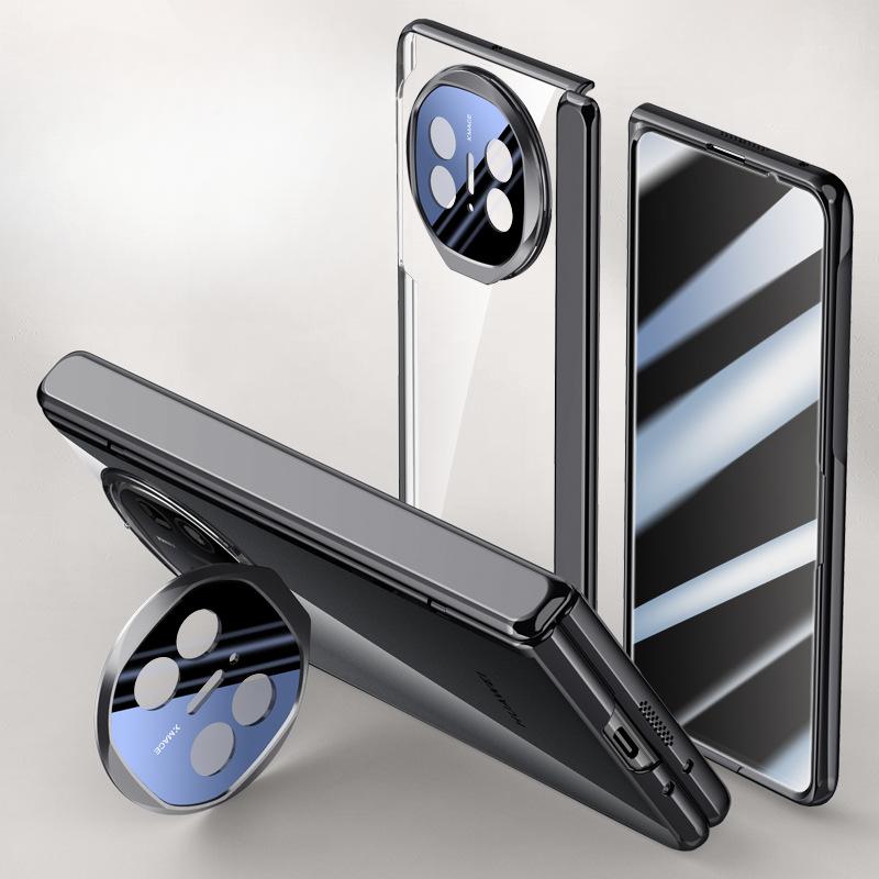 Huawei Matex5 Phone Case Film Integrated X3 Lens Bracket Full Package Anti-drop Transparent Magnetic Electroplating