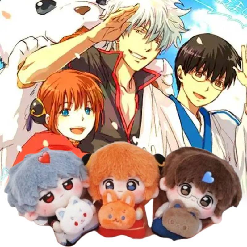 Gintama Plush Doll With Cotton Filling For Collectors And Kids