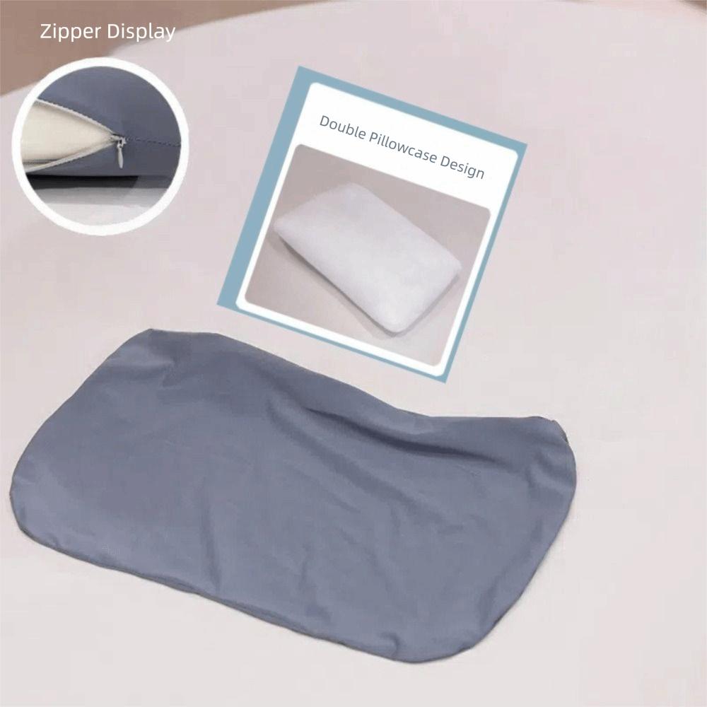 Four Seasons Ice Silk Pillow Comfortable Core Office Napping Pillow Neck Guard Pillow  Daily Nap
