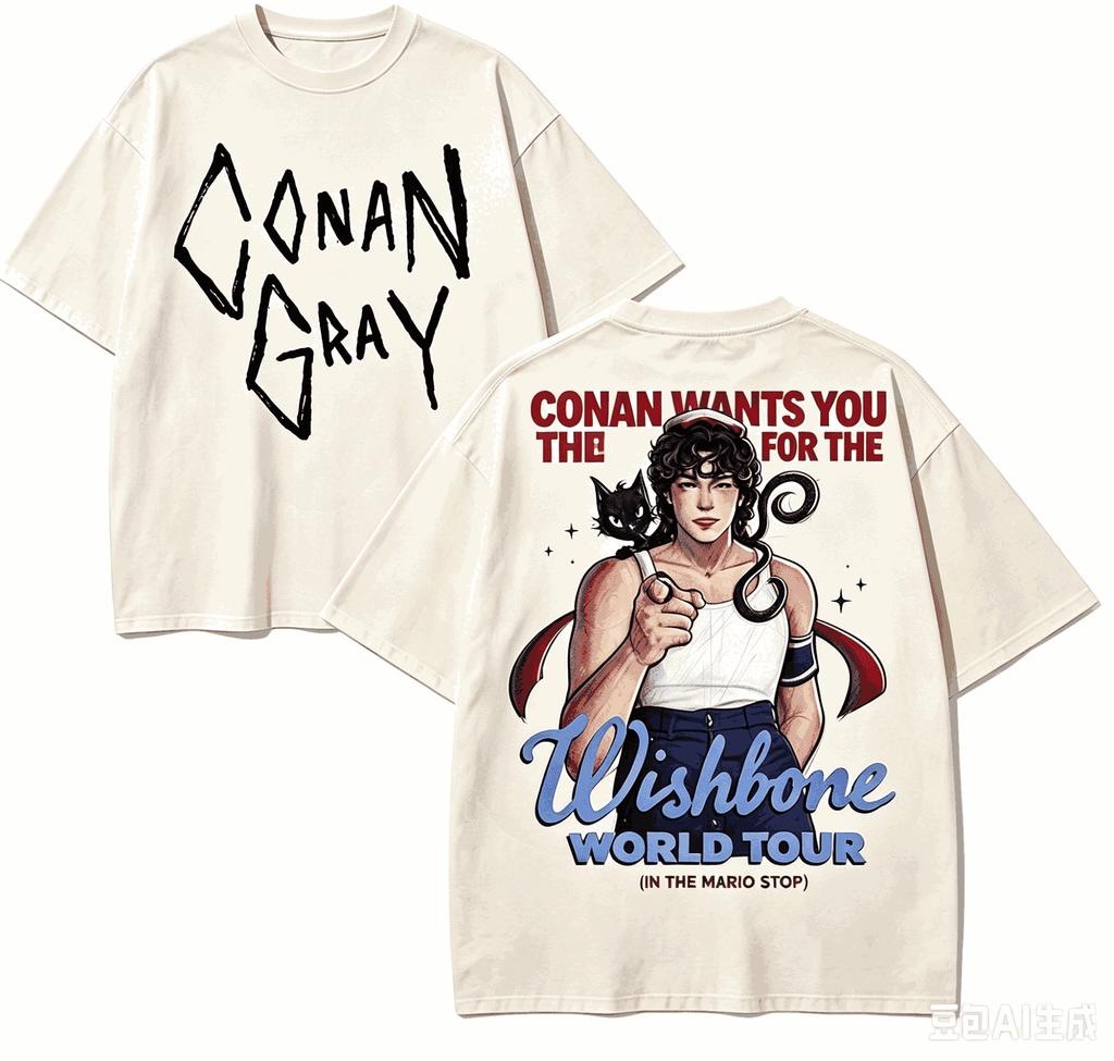 Conan Gray For Fan Gift Tshirt Unisex Unisex Harajuku Oversizedunisex Short Sleeve Streetwear High Quality Couples Comfortable Soft