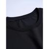European Sizes Men'S Fashion Trendy Round Neck T-Shirt, English Print, Suitable for Spring And Summer