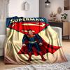 1 peça Manta de Flanela do Superman Macia, Quente e Aconchegante para Sofá, Cama, Escritório e Viagem Versátil para Todas as Estações Presente, Presente de Natal