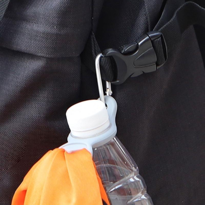 Bottles Carrying Clip Holder Hook Silicones Water Bottles Buckles Water Bottles Clip for Sports and Outdoor Activity
