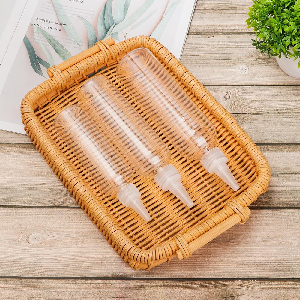 10-250ml Useful Portable Empty Refillable Storage Empty Dropper Squeeze Bottle Refillable Bottle Liquid Sample