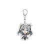 55MM Anime DATE A LIVE Keychain Itsuka Shido/Yatogami Tohka/Yatogami Tenka Key Chain Acrylic Model Plate Christmas Gifts