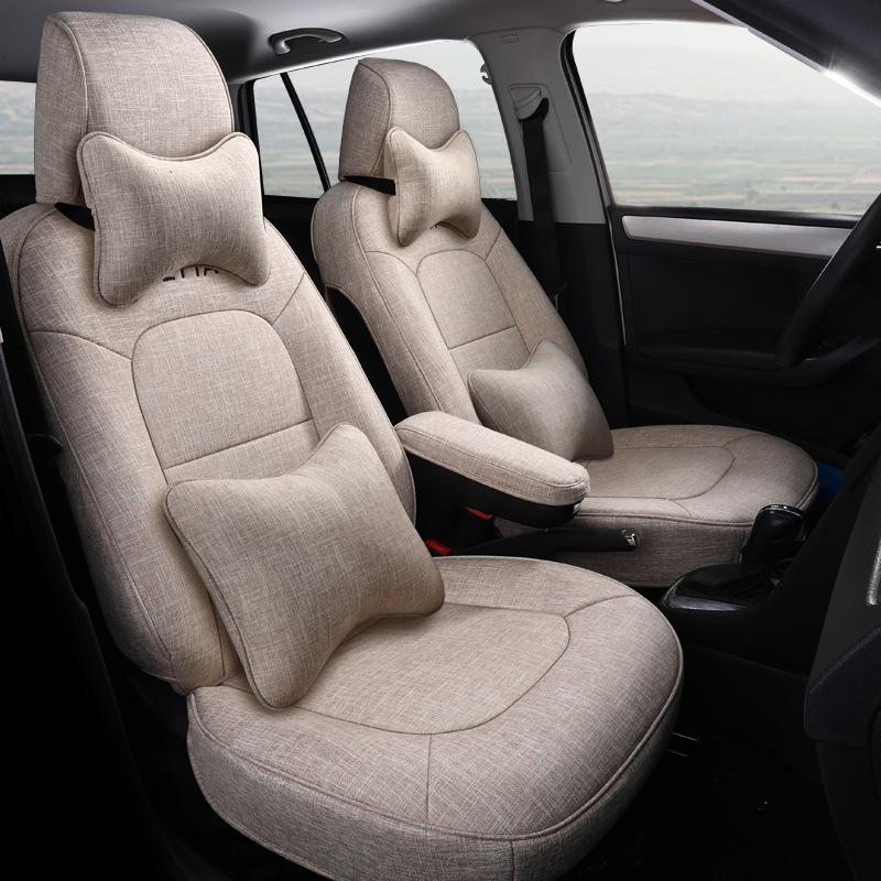 Volkswagen Jetta Five-Seater Linen Seat Cushion - All Seasons, Custom Fit