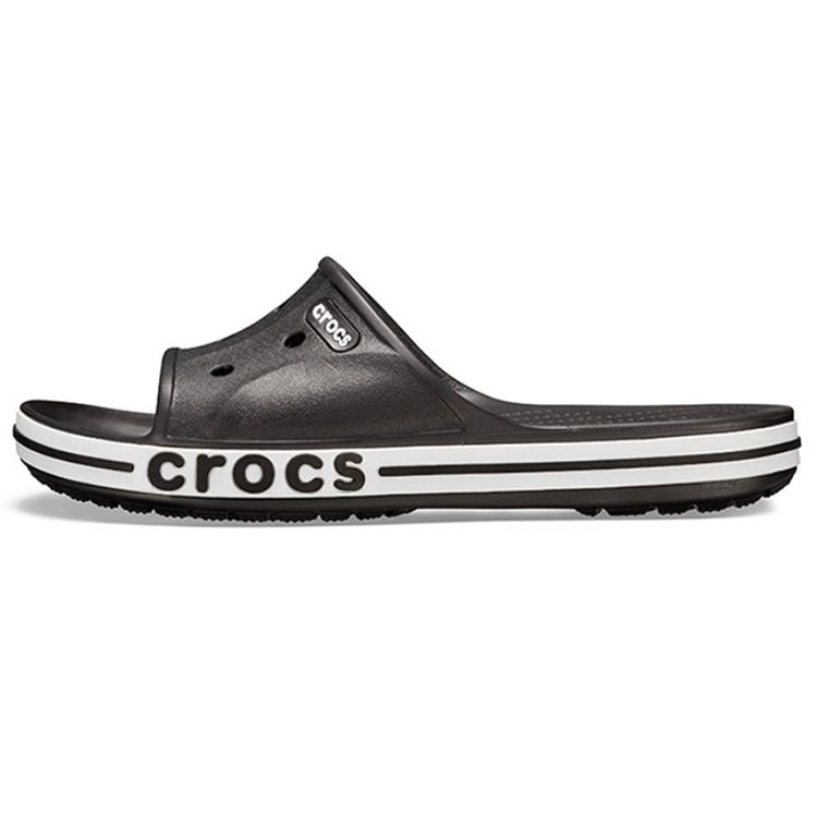 Crocs Bayaband Slide Black White Unisex 205392-066 39-40