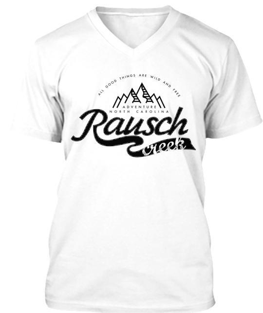 Rausch creek adventure design Tee T-Shirt Made in the USA Size S to 5XL Unisex T-Shirt S