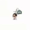 7 Stück BTS Niedliches Cartoon Anzug Doppel-Anhänger Schlüsselanhänger, Bangtan Boys Cartoon Figur mit Namensschild Schlüsselanhänger, Kpop ARMY Fans Tasche Anhänger