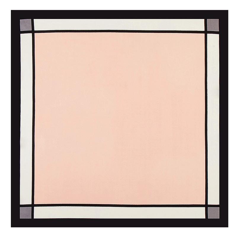 

Small Square Scarves Warps 2023 New Design Women Scarf Luxury Brand Twill Silk Scarf Solid Color Neckerchief Hijab Headband 60cmX60cm