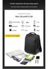 2025 Men's Multifunctional Genuine Leather Business Backpack