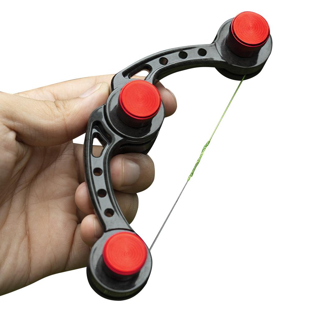 Fishing Bobbin Knotter Wire Knotting Machine Adjustable Fishing Knotter Fishing Line Winder for Outdoor Fishing spain