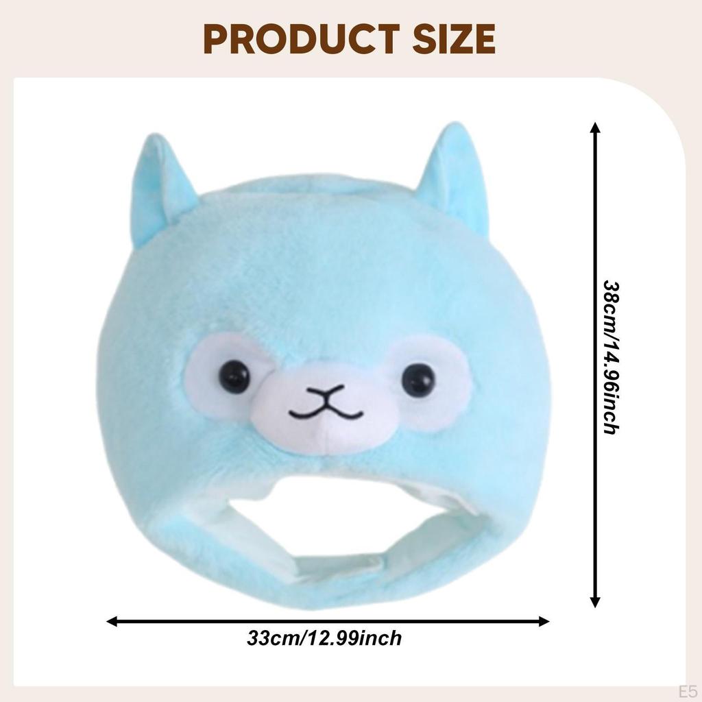 Alpaca Animal Hat Costume Accessories for Cosplay Carnival