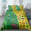 Scientific Knowledge Duvet Cover Set UK Single Double King US Twin Full Queen Size Anime Bed Linen Set