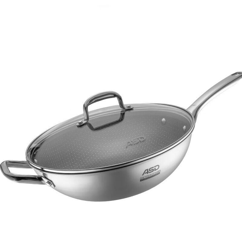 ASD Crystal Steel Armor Non-stick Wok