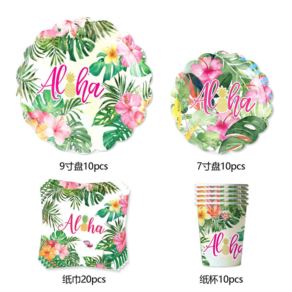 Spot Party Supplies Birthday Decoration Party Tableware Arrangement Party Atmosphere Arrangement