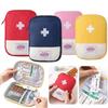 Sac à médicaments portable Mignon Trousse de premiers secours Kits d'urgence médicale Organisateur Voyage en extérieur Ménage Sac de rangement pour médicaments et pilules