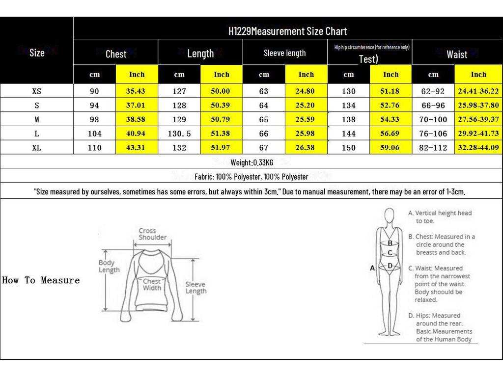V-neck Long-sleeve Printed Dress - European & American Style, Spring/Autumn Collection