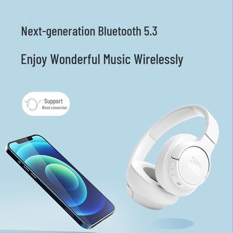 JBL TUNE 720BT Wireless Over-Ear Bluetooth Headphones