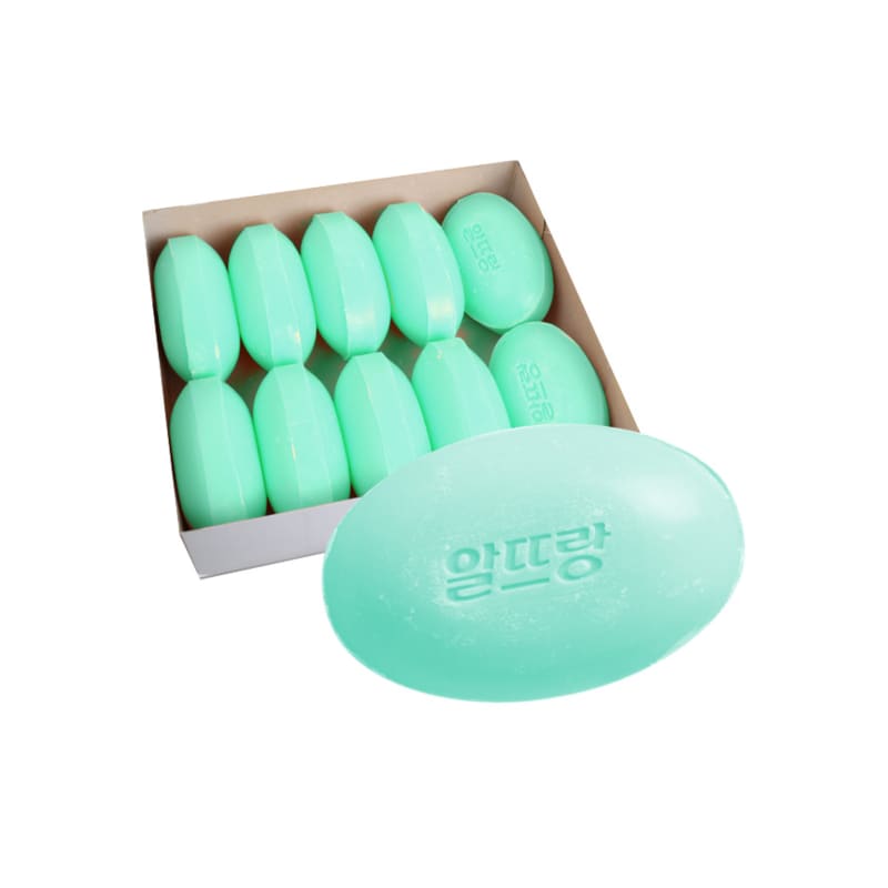 

Зеленое хозяйственное мыло (130 г X 10)