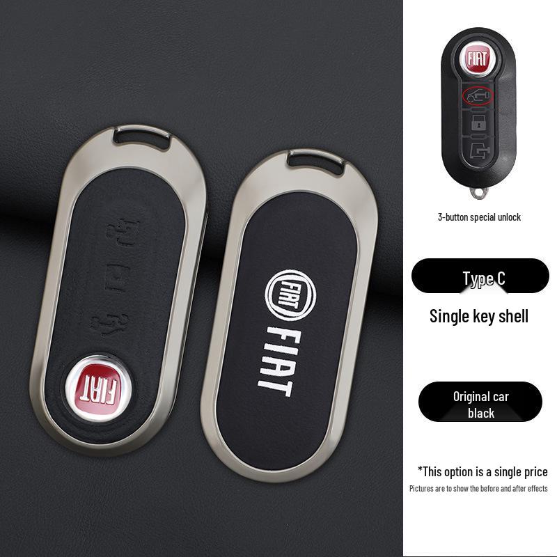 Fiat C-Type Car Key Case