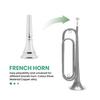 Xsdjasd French Horn Mouthpiece Kit Includes 1 French Horn Mouthpiece for Adults, Kids, and Beginners - B