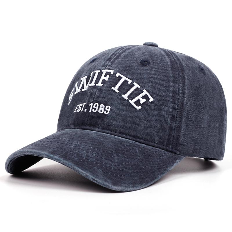 1989 washed embroidered soft top cowboy baseball caps for Unisex and woUnisex vintage old Daddy hats casual cap caps fashion everyt