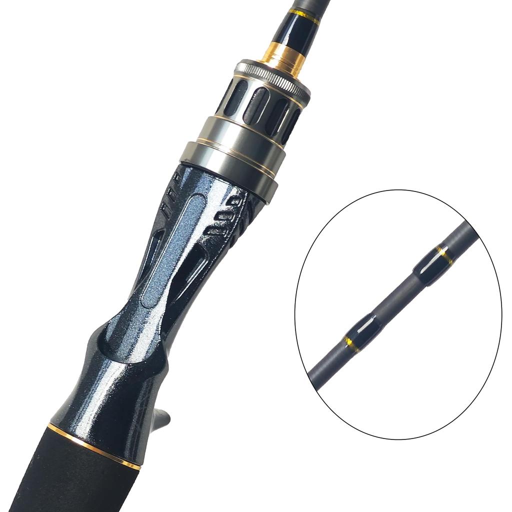 Squid Metal Metal Eging Boat Rod for Squid Fishing Rod Rod, Top, Rod, Baitcasting, Fishing, 1.75m ML, 2-piece