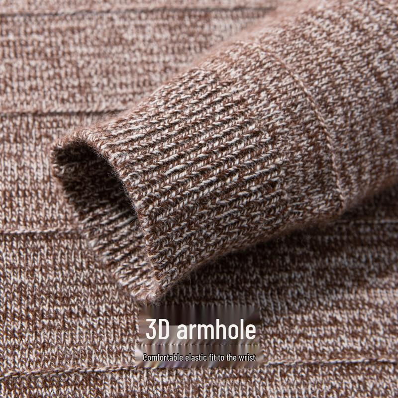 Hodo Men's Heavyweight Wool Blend Pullover Sweater