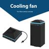 For Xbox Series X Game Console Cooling Fan Top Dust Proof Cover 3 Speed Adjustable Fan Cooling System RGB Breathing Light 2 USB