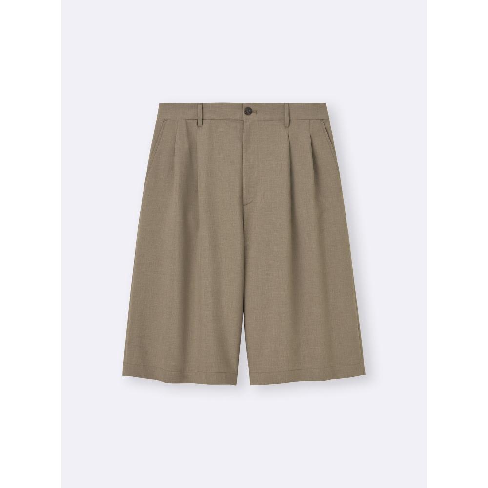 GU by Uniqlo Dry Two Tuck Baggy Shorts+e