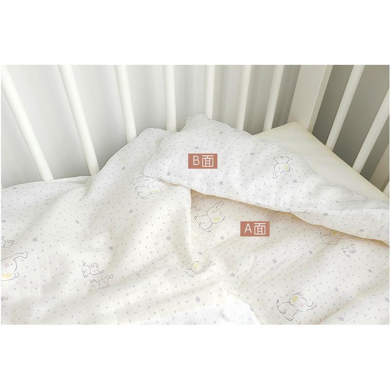 Cot Quilt Cover Children Quilt Cover Ins New Cotton Kindergarten Gauze Baby Newborn Bedding